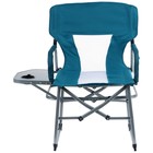 Кресло туристическое Maclay, стол с подстаканником, 57х50х94 см, цвет циан, уценка - Фото 5