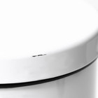 УЦЕНКА Ведро мусорное с педалью Stölz, 3 л, нержавеющая сталь, цвет белый - Фото 2