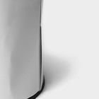 УЦЕНКА Ведро мусорное с педалью Stölz, 12 л, нержавеющая сталь, белое - Фото 6