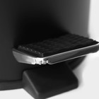 УЦЕНКА Ведро мусорное с педалью Stölz, 3 л, нержавеющая сталь, чёрное - Фото 5