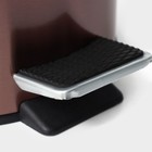 УЦЕНКА Ведро мусорное с педалью Stölz, 12 л, нержавеющая сталь, бронзовое - Фото 3