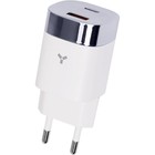 Сетевое зарядное устройство Accesstyle Amethyst 33WCA,USB,Type-C,33Вт,быстрая зарядка,белое - фото 9659440