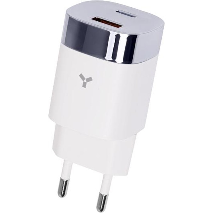 Сетевое зарядное устройство Accesstyle Amethyst 33WCA,USB,Type-C,33Вт,быстрая зарядка,белое