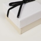 УЦЕНКА Коробочка подарочная под кольцо «Замшевый бантик», 5×5 (размер полезной части 4.5×4.5 см), МИКС - Фото 4