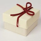 УЦЕНКА Коробочка подарочная под кольцо «Замшевый бантик», 5×5 (размер полезной части 4.5×4.5 см), МИКС - Фото 7