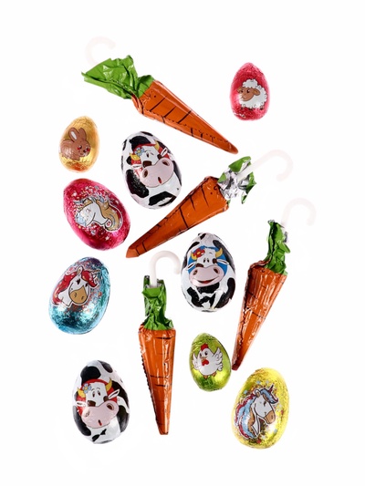 УЦЕНКА Яйца шоколадные «Шоколадный сюрприз», 141 г (до 01.08.2025)