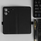 Чехол BoraSCO Book Case для Xiaomi Redmi Note 13 Pro+, черный - фото 9059393