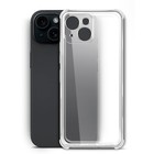 Чехол BoraSCO Bumper Case для  iPhone 15, силиконовый, прозрачный - фото 321501290