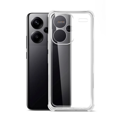 Чехол BoraSCO Bumper Case для Xiaomi Redmi Note13 Pro+, силиконовый, прозрачный