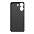 Чехол BoraSCO для Xiaomi Redmi 13C, матовый, силикон, черный - Фото 2