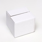 Коробка складная, белая, 15 х 15 х 12 см - Фото 2