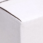 Коробка складная, белая, 15 х 15 х 12 см - Фото 3