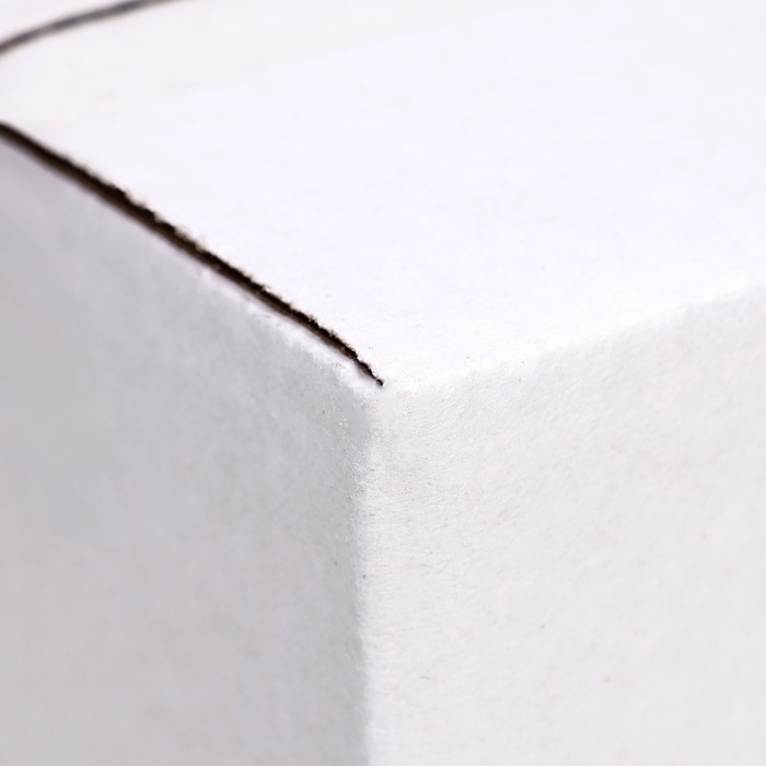 Коробка складная, белая, 15 х 15 х 12 см