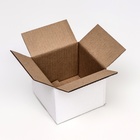 Коробка складная, белая, 15 х 15 х 12 см - Фото 4
