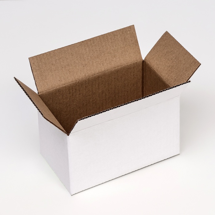 Коробка складная, белая, 25 х 15 х 15 см