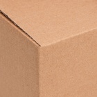 Коробка складная, бурая, 30 х 30 х 15 см - Фото 4