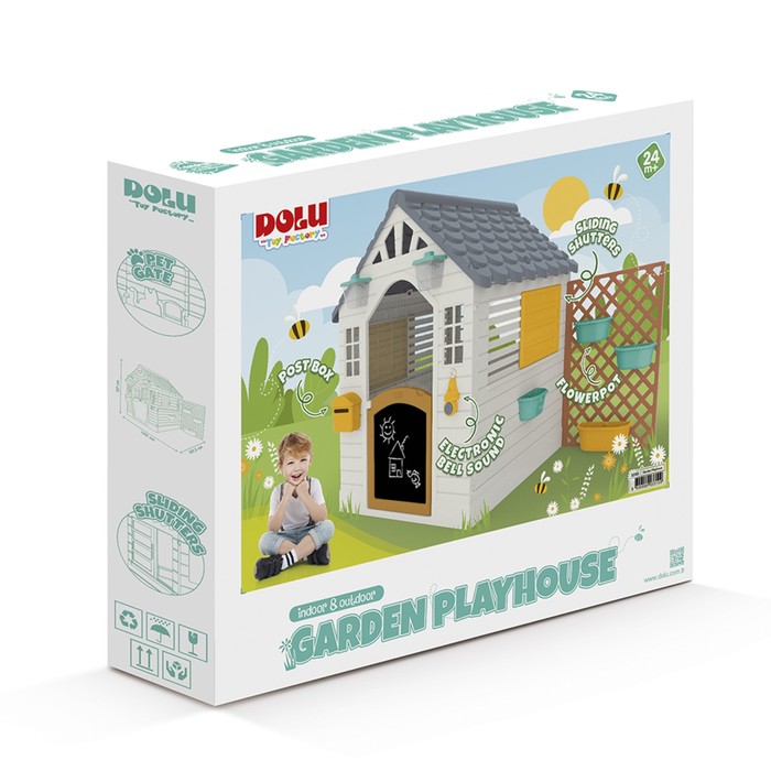 Игрушка Домик игровой DOLU Garden Play house 3310
