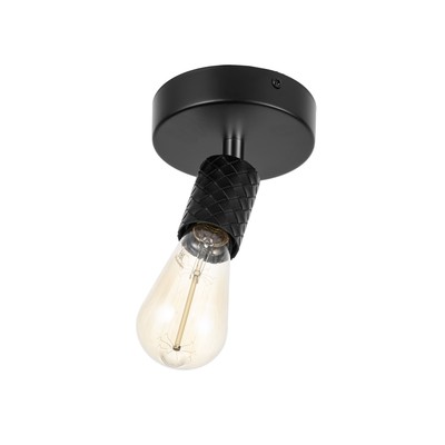 Спот «Скин» Е27 40 Вт черный 10×10×16 см