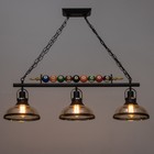 Светильник "Бильярд" 3хЕ27 40Вт черный 98х100 см - фото 24029989