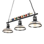 Светильник "Бильярд" 3хЕ27 40Вт черный 98х100 см - фото 24029990