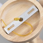 Люстра "Альберта" 6хЕ27 40Вт дерево 78х78х50см - фото 24003063