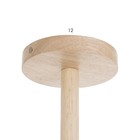 Люстра "Альберта" 10хЕ27 40Вт дерево 78х78х50см - фото 24030002