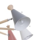 Люстра "Ола" 8хЕ27 40Вт цветная 95х95х60см - фото 24030043