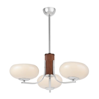 Люстра «Савина» 3хЕ27 40 Вт коричневый 52×52×60 см