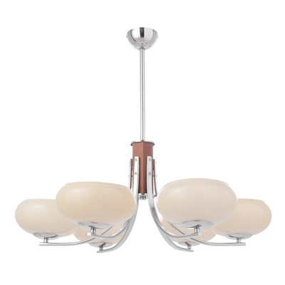 Люстра «Савина» 6хЕ27 40 Вт коричневый 72×72×60 см