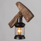 Бра «Ретро молоток» Е27 40 Вт черный 18×40 см - Фото 2