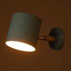 Бра "Свейн" Е27 40Вт синий 13х24х14 см - фото 24043251