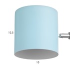 Бра "Свейн" Е27 40Вт синий 13х24х14 см - фото 24043254