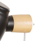 Бра «Норди» Е14 40 Вт черный 11×10×19 см - Фото 5