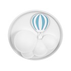 Люстра с ПДУ "Воздушный шар" LED 160Вт 3000-6000К бело-лазурный - фото 10016239