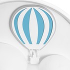 Люстра с ПДУ "Воздушный шар" LED 160Вт 3000-6000К бело-лазурный - фото 24030130