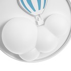 Люстра с ПДУ "Воздушный шар" LED 160Вт 3000-6000К бело-лазурный - фото 24030131