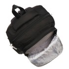 Рюкзак молодёжный 43 х 30 х 16 см, Merlin, чёрный S221 - Фото 8