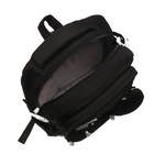 Рюкзак молодёжный 43 х 30 х 16 см, Merlin, чёрный S221 - Фото 9