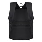 Рюкзак молодёжный 43 х 30 х 16 см, Merlin, чёрный S306 - Фото 3