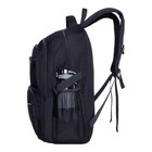 Рюкзак молодёжный 48 х 32 х 18 см, эргономичная спинка, Merlin, XS9232 чёрный - Фото 2