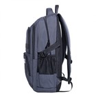 Рюкзак молодёжный 48 х 32 х 18 см, эргономичная спинка, Merlin, XS9233 серый - фото 9659744