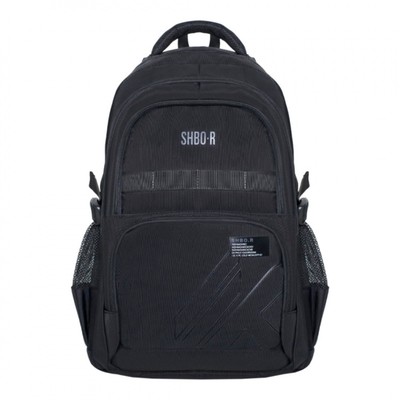 Рюкзак молодёжный 48 х 32 х 18 см, эргономичная спинка, Merlin, XS9233 чёрный