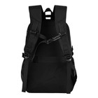 Рюкзак молодёжный 48 х 32 х 18 см, Merlin, XS9256 чёрный - Фото 3