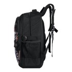 Рюкзак молодёжный 40 х 28 х 14 см, эргономичная спинка, Monkking, W203 чёрный - Фото 2