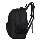 Рюкзак молодёжный 40 х 28 х 14 см, эргономичная спинка, Monkking, W206 чёрный - Фото 2