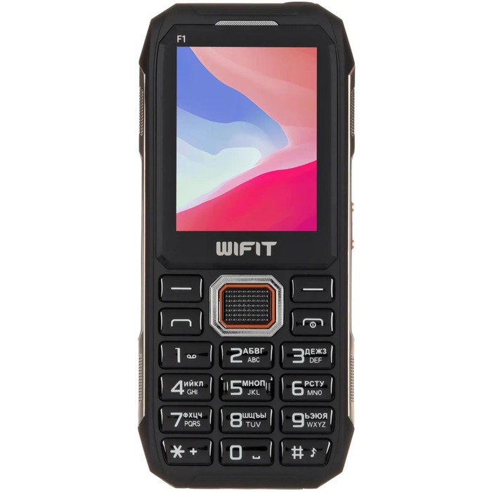 Сотовый телефон Wifit WIPHONE F1, 2.4", 2 sim, 32Мб, 2000 мАч, чёрный - фото 51550699