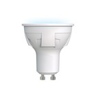 Лампа светодиодная Uniel, GU10, 6 Вт, свечение белое - фото 4318574