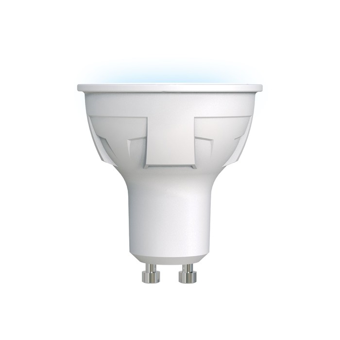Лампа светодиодная Uniel, GU10, 6 Вт, свечение белое - Фото 1