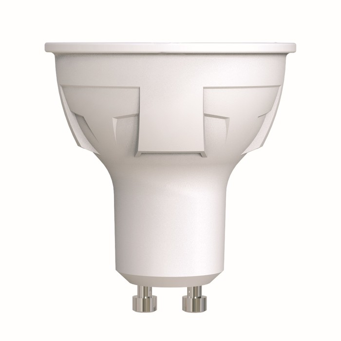 Лампа светодиодная Uniel, GU10, 6 Вт, свечение тёплое белое