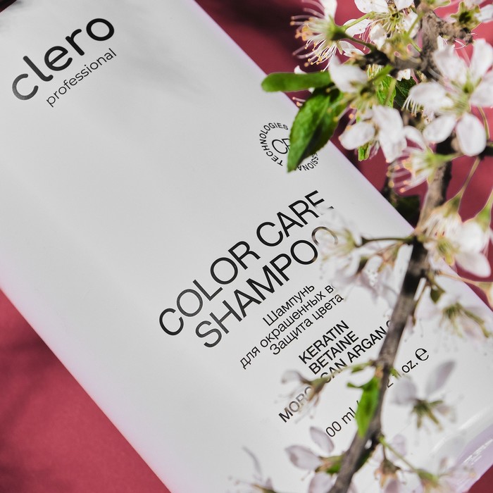 Шампунь для волос Clero Professional "Для окрашенных волос", 1 л